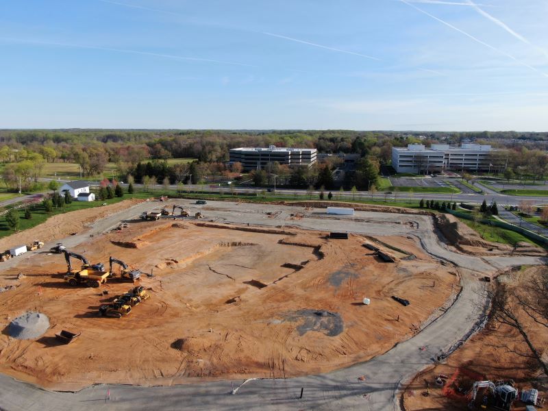 Wilmington Univerity Convocation Construction